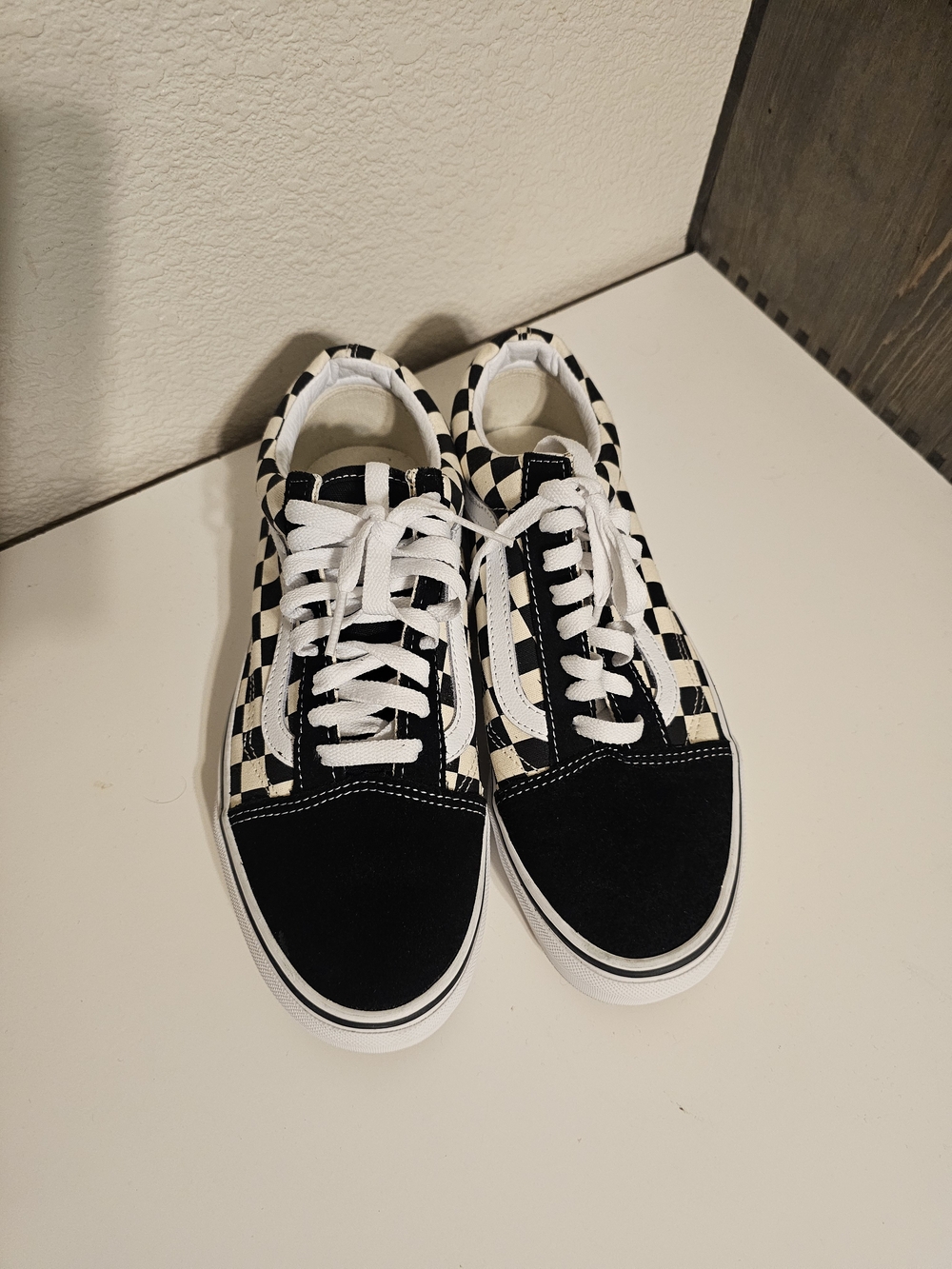 Vans Black & White Checkerboard Old Skool Sneakers